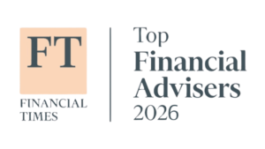 Text logo for the Financial Times saying "Top Financial Advisers 2026"